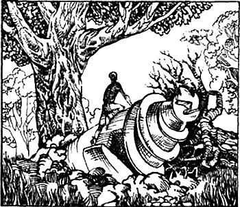 «За перевалом. Научно-фантастический роман (С иллюстрациями)» картинка № 2