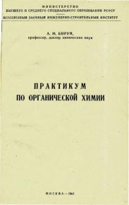 Практикум по органической химии. Бирун Антон - читать в Рулиб