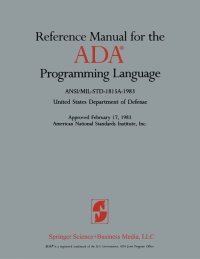 Reference Manual for the ADA Programming Language. Коллектив авторов - читать в Рулиб