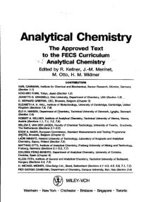 Аналитическая химия. Проблемы и подходы. Том 1. Коллектив авторов - читать в Рулиб