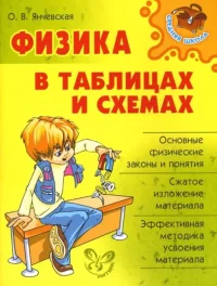 Физика в таблицах и схемах. Янчевская Ольга - читать в Рулиб