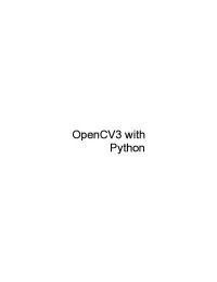 OpenCV3 with  Python. Неизвестен Автор - читать в Рулиб