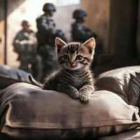 Котёнок на передовой. Книга памяти СВО  (@VShello) - читать в Рулиб