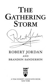 The Gathering Storm. Сандерсон Брендон - читать в Рулиб