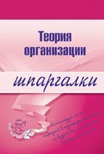 Теория организации. Тюрина Анна - читать в Рулиб