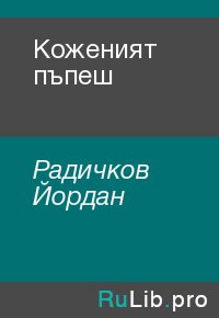 Коженият пъпеш. Радичков Йордан - читать в Рулиб