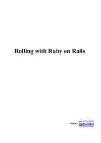Катание с Ruby на Rails. Гиббс Курт - читать в Рулиб